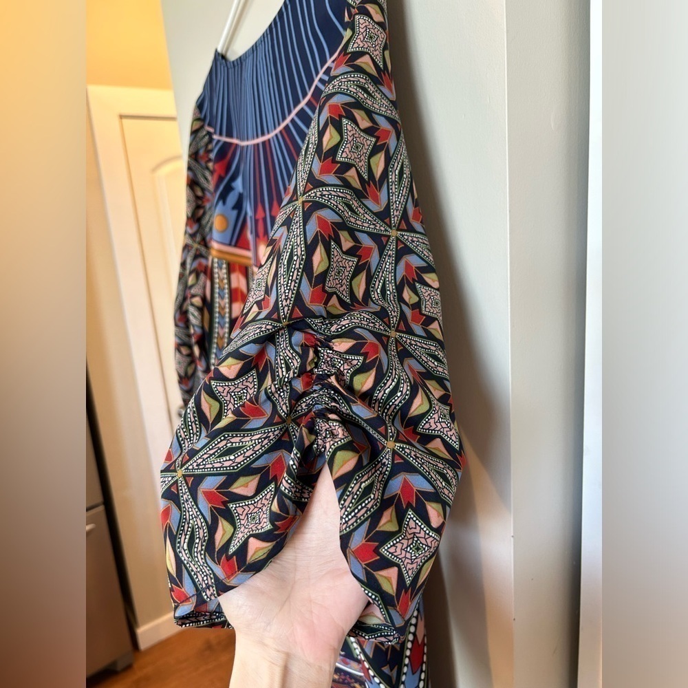NWOT NLW Urban Coco boho swim suit cover up/dress size Large Bohemian Colorful - Picture 3 of 4